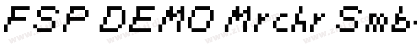 FSP DEMO Mrchr Smb字体转换 FSP DEMO Mrchr Smb字体转换